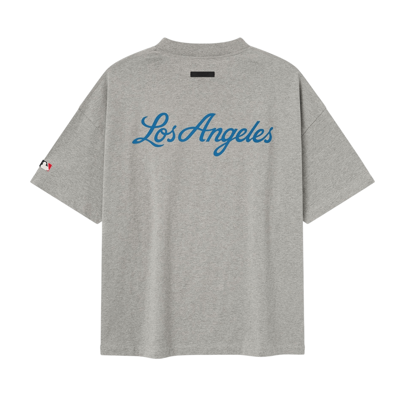 Fear of God Essentials Dodgers 90's Tee Concrete Heather - Im Your Wardrobe