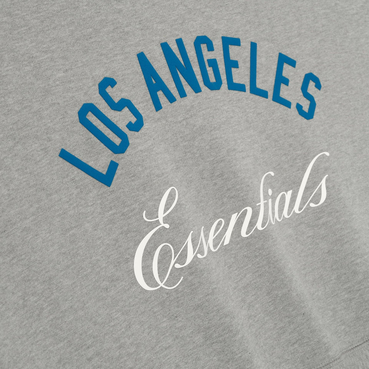 Fear of God Essentials Dodgers Sport Crewneck Concrete Heather - Im Your Wardrobe