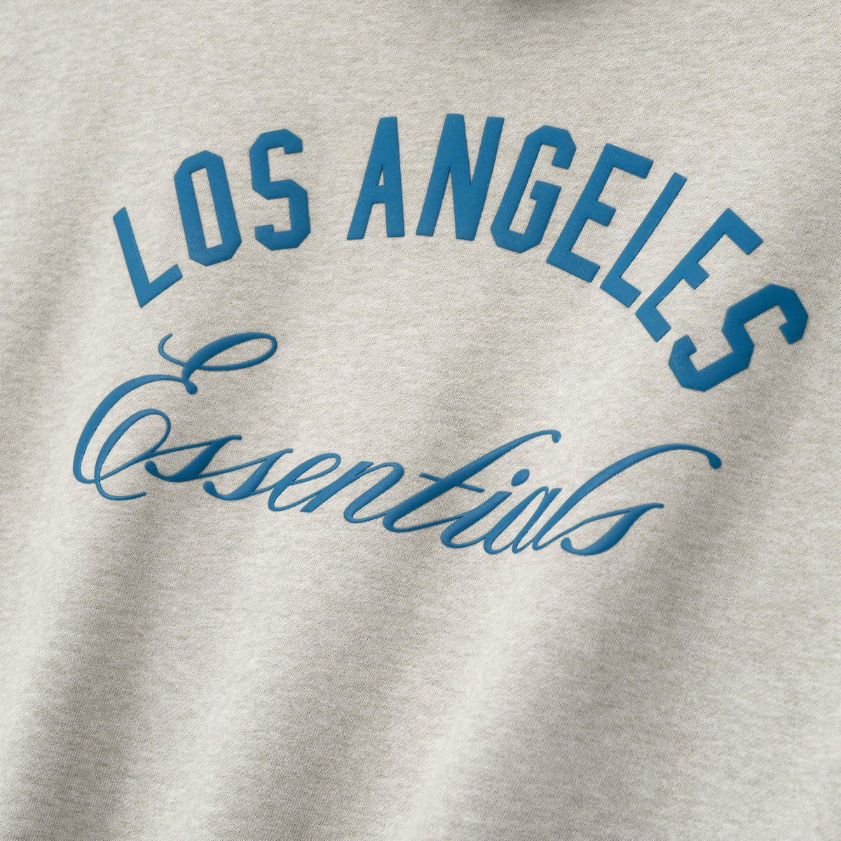 Fear of God Essentials Dodgers Sport Hoodie Heather Stone - Im Your Wardrobe