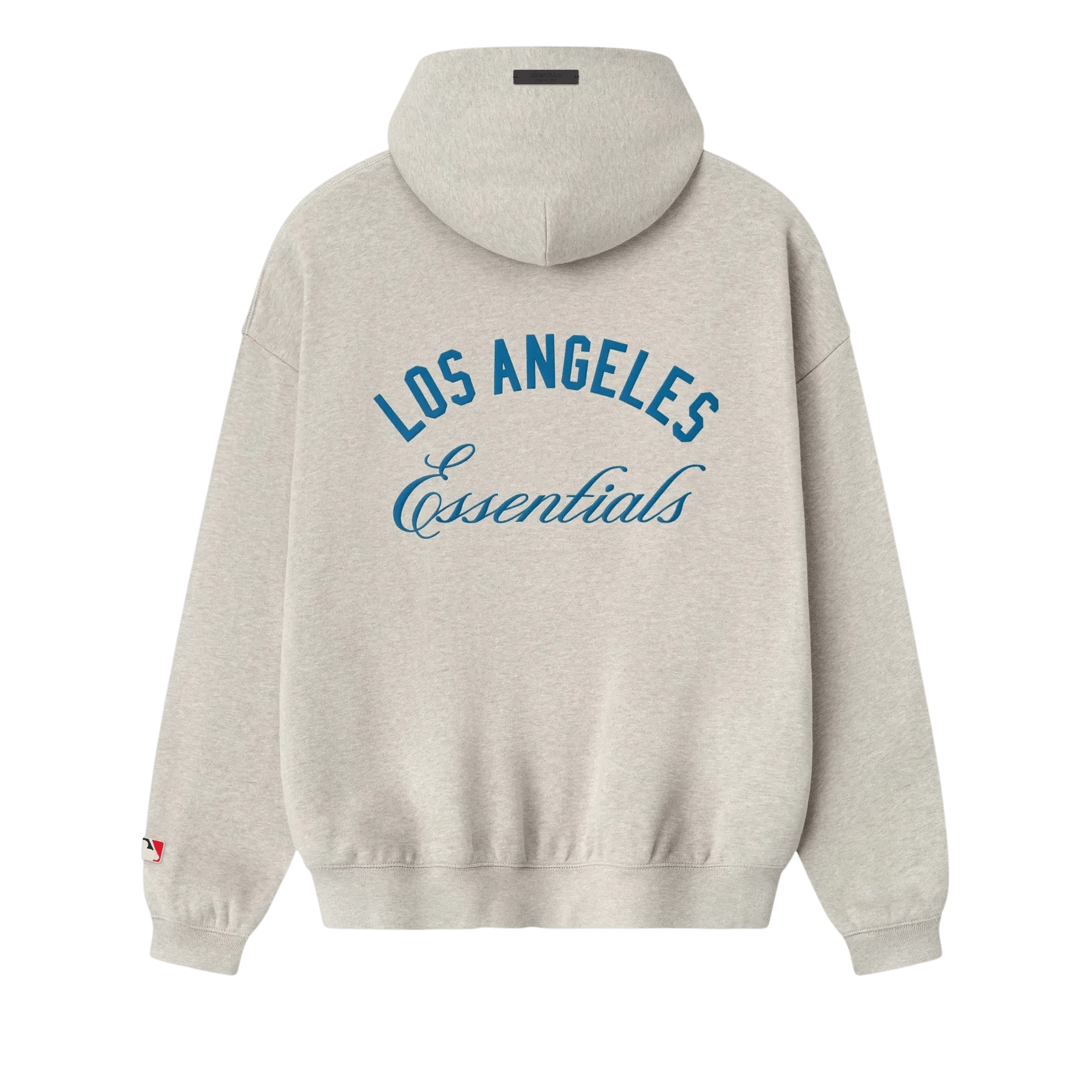 Fear of God Essentials Dodgers Sport Hoodie Heather Stone - Im Your Wardrobe