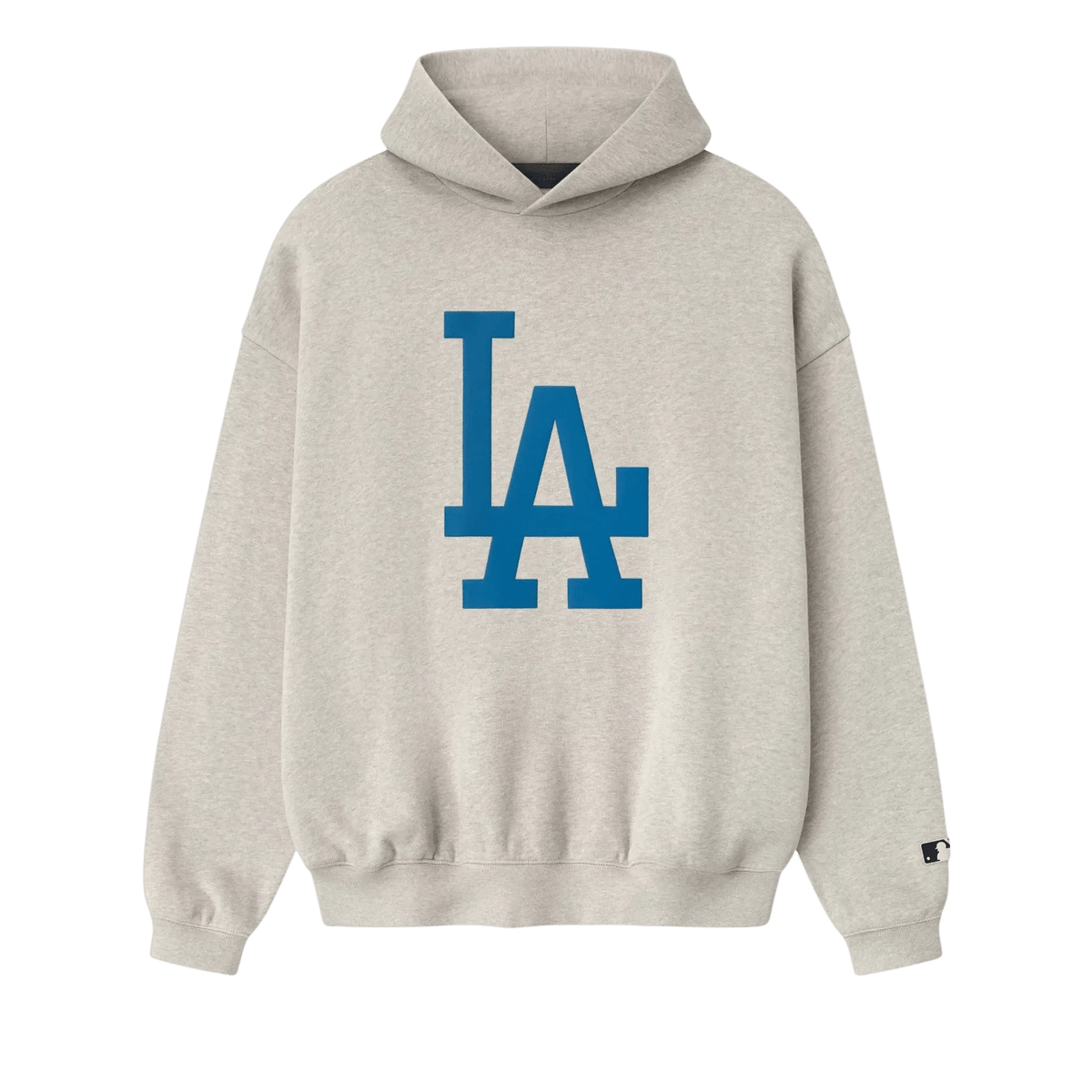 Fear of God Essentials Dodgers Sport Hoodie Heather Stone - Im Your Wardrobe