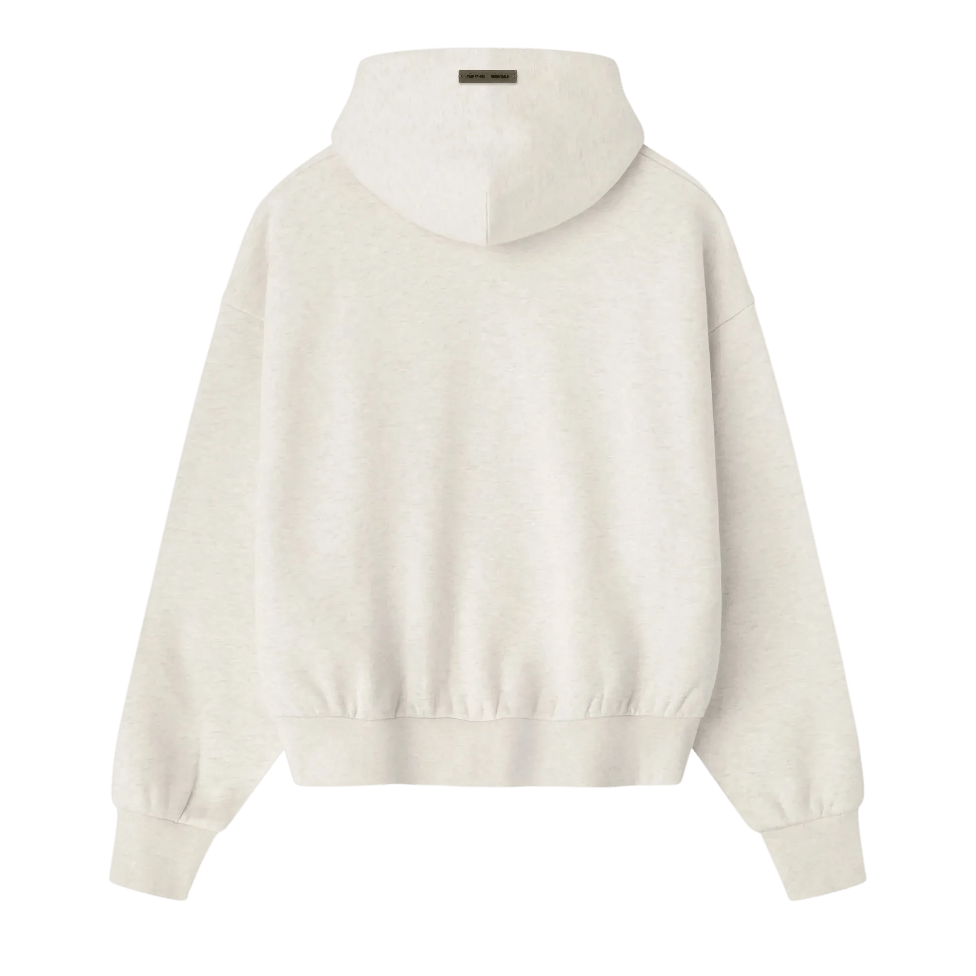 Fear of God Essentials Embossed Essentials Classic Hoodie Oatmeal Heather - Im Your Wardrobe