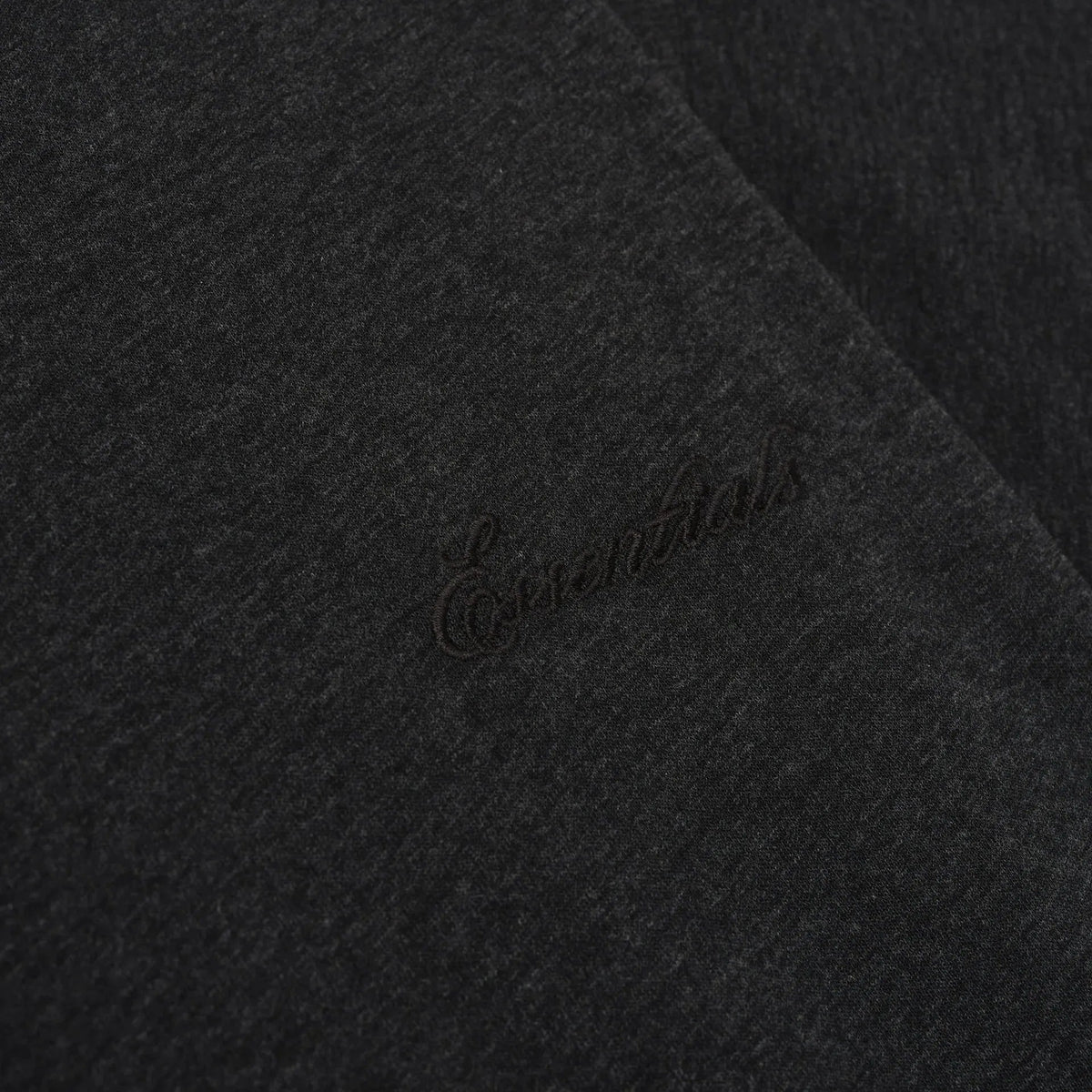 Fear of God Essentials Embroidered Essential Tee Vintage Black - Im Your Wardrobe