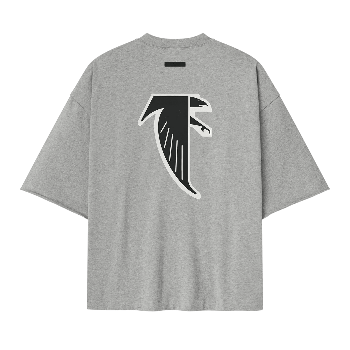 Fear of God Essentials Falcons 90s 3/4 Sleeve Football Tee Concrete Heather - Im Your Wardrobe