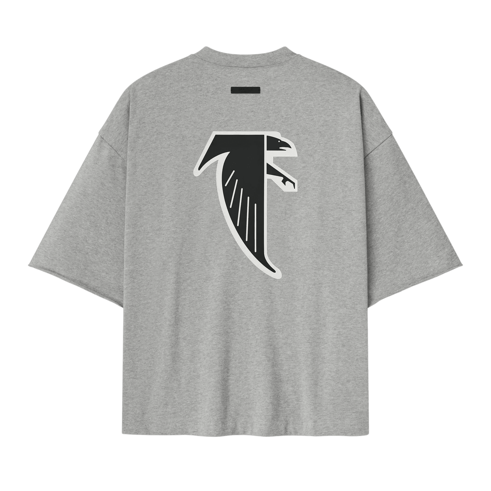 Fear of God Essentials Falcons 90s 3/4 Sleeve Football Tee Concrete Heather
