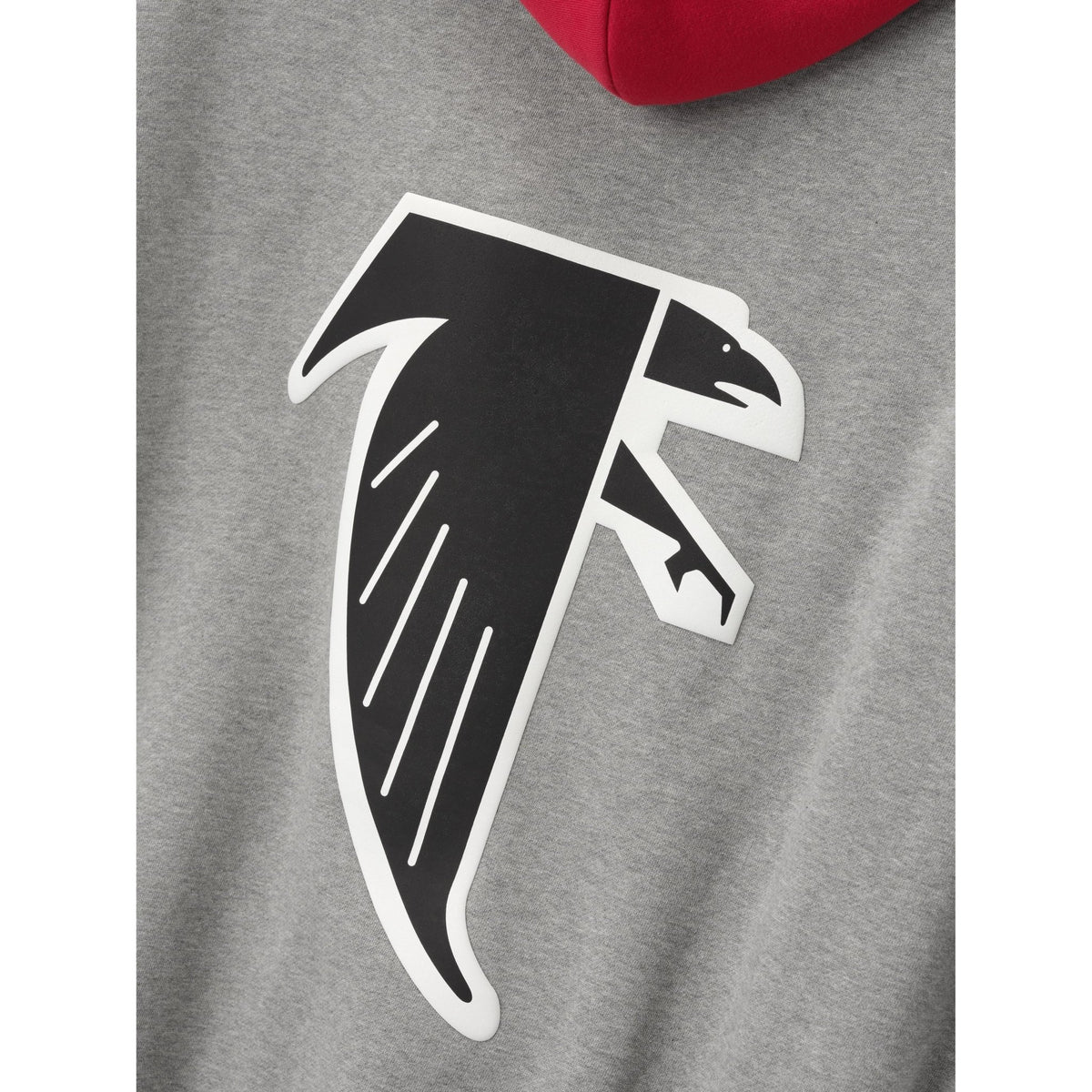 Fear of God Essentials Falcons Hoodie Dark Heather/Red - Im Your Wardrobe