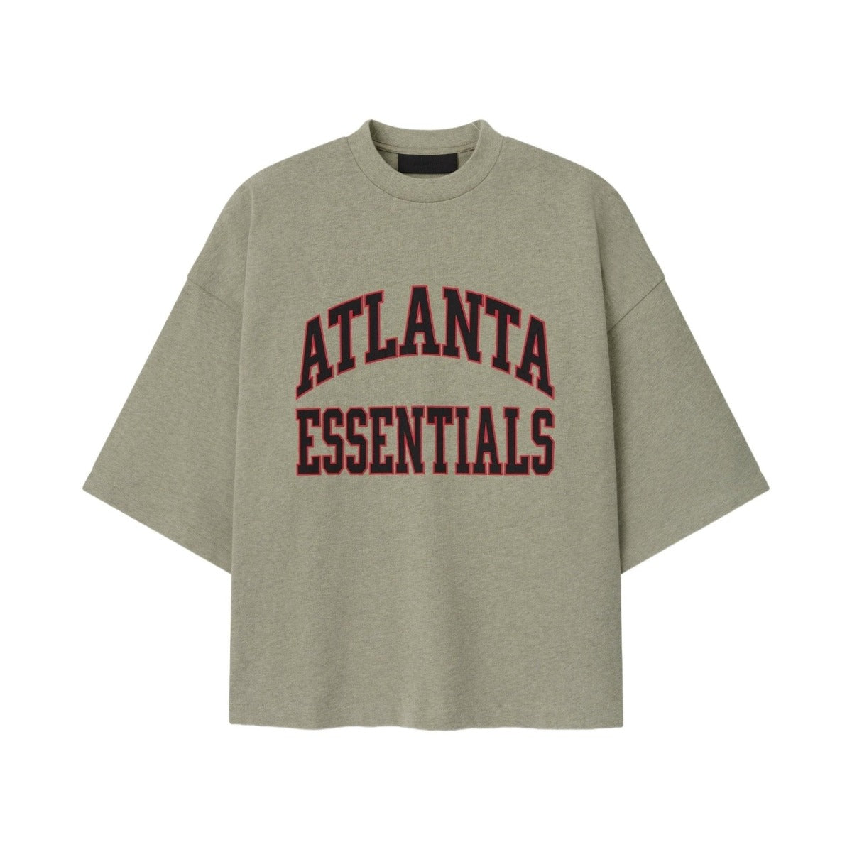 Fear of God Essentials Falcons Merch Tee Seal Heather - Im Your Wardrobe