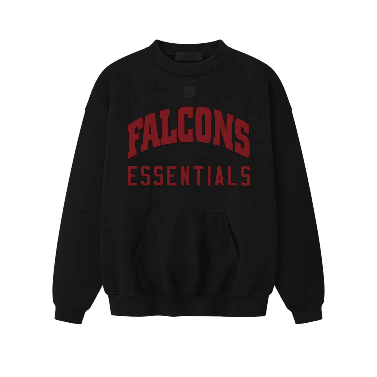 Fear of God Essentials Falcons Sport Crewneck Black - Im Your Wardrobe