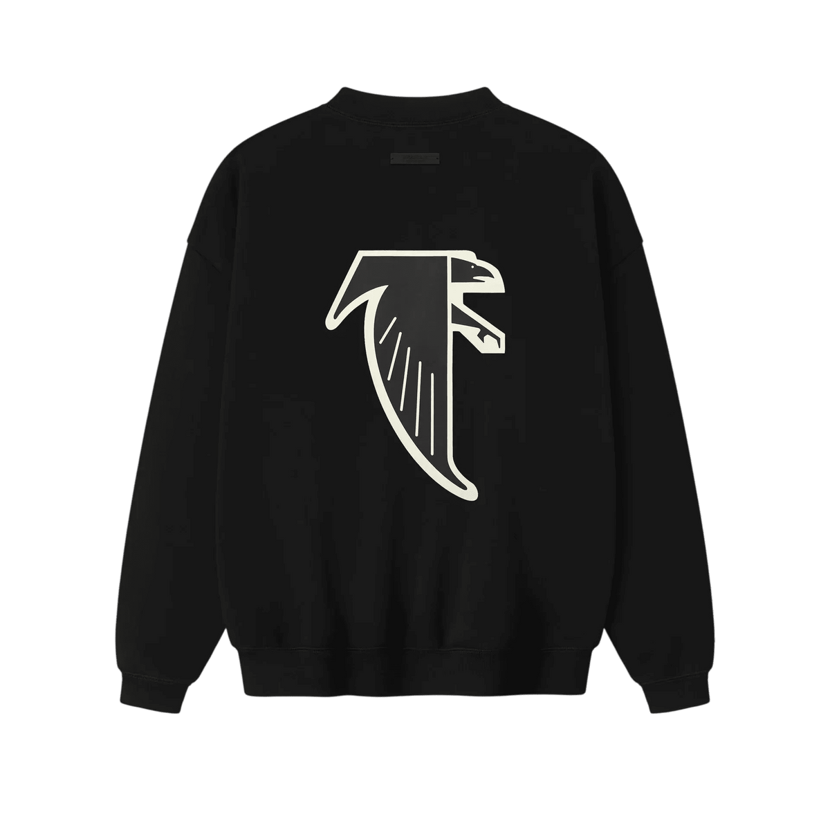 Fear of God Essentials Falcons Sport Crewneck Black - Im Your Wardrobe