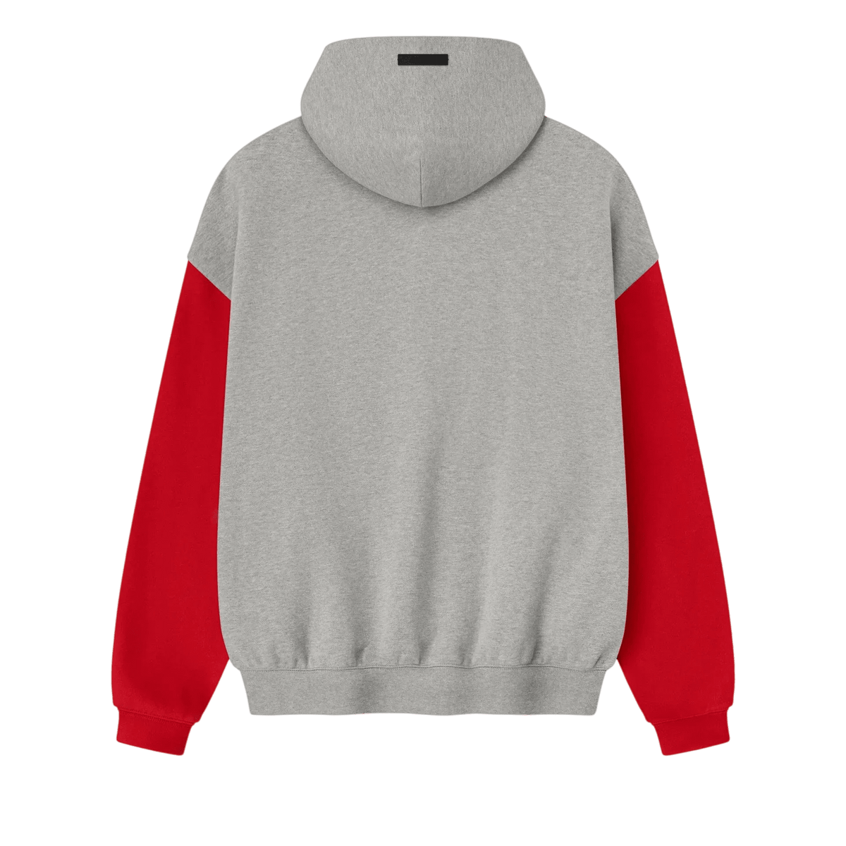 Fear of God Essentials Falcons Sport Hoodie Concrete Heather/Red - Im Your Wardrobe