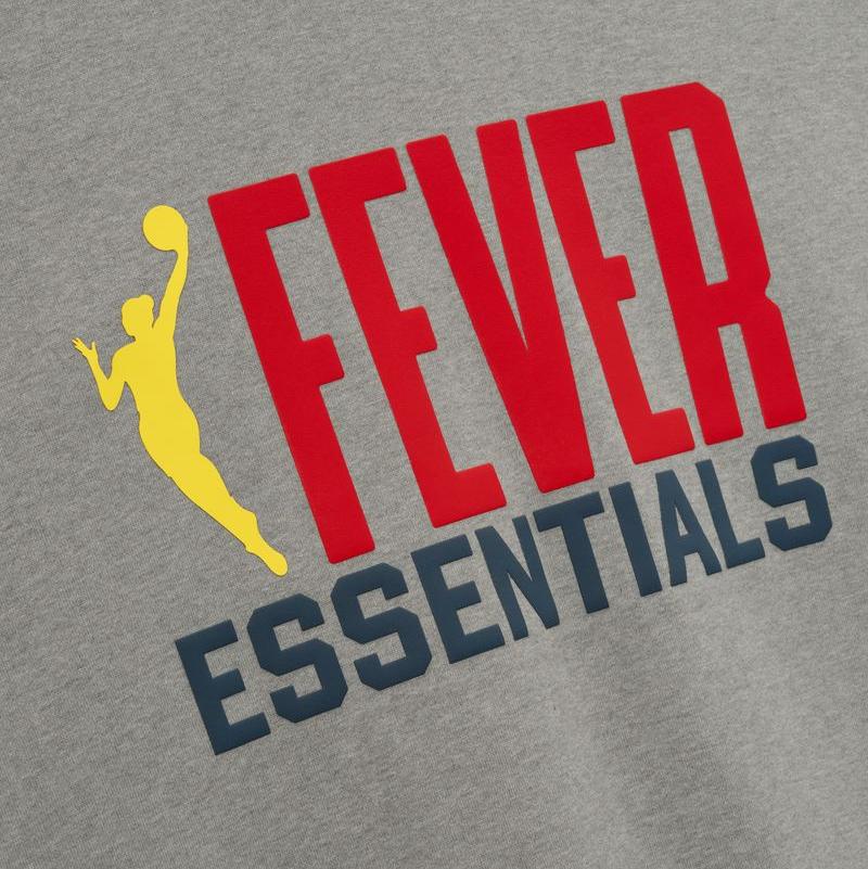 Fear of God Essentials Fever 90s Tee Concrete Heather - Im Your Wardrobe