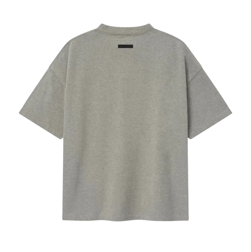 Fear of God Essentials Fever 90s Tee Concrete Heather - Im Your Wardrobe