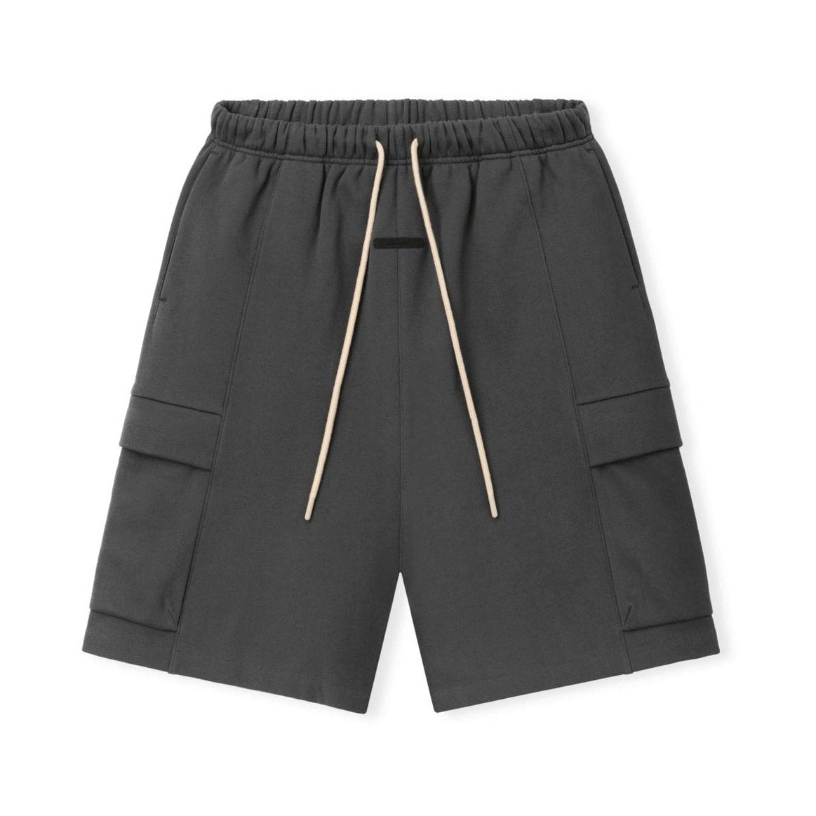 Fear of God Essentials Fleece Cargo Basketball Short Iron Grey - Im Your Wardrobe