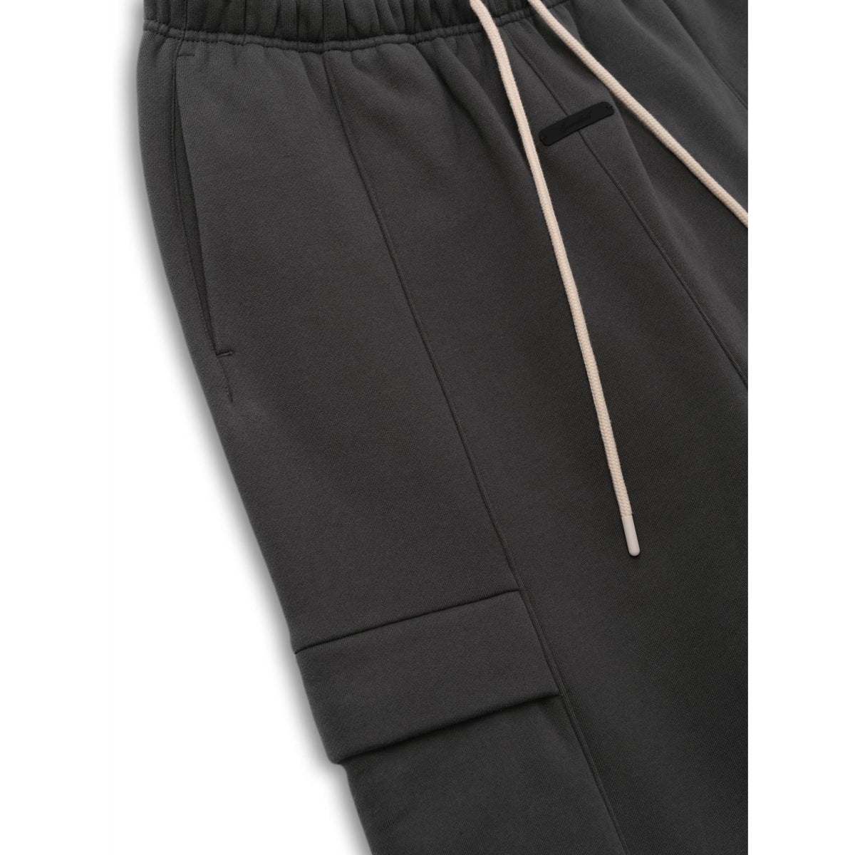 Fear of God Essentials Fleece Cargo Field Pant Iron Grey - Im Your Wardrobe