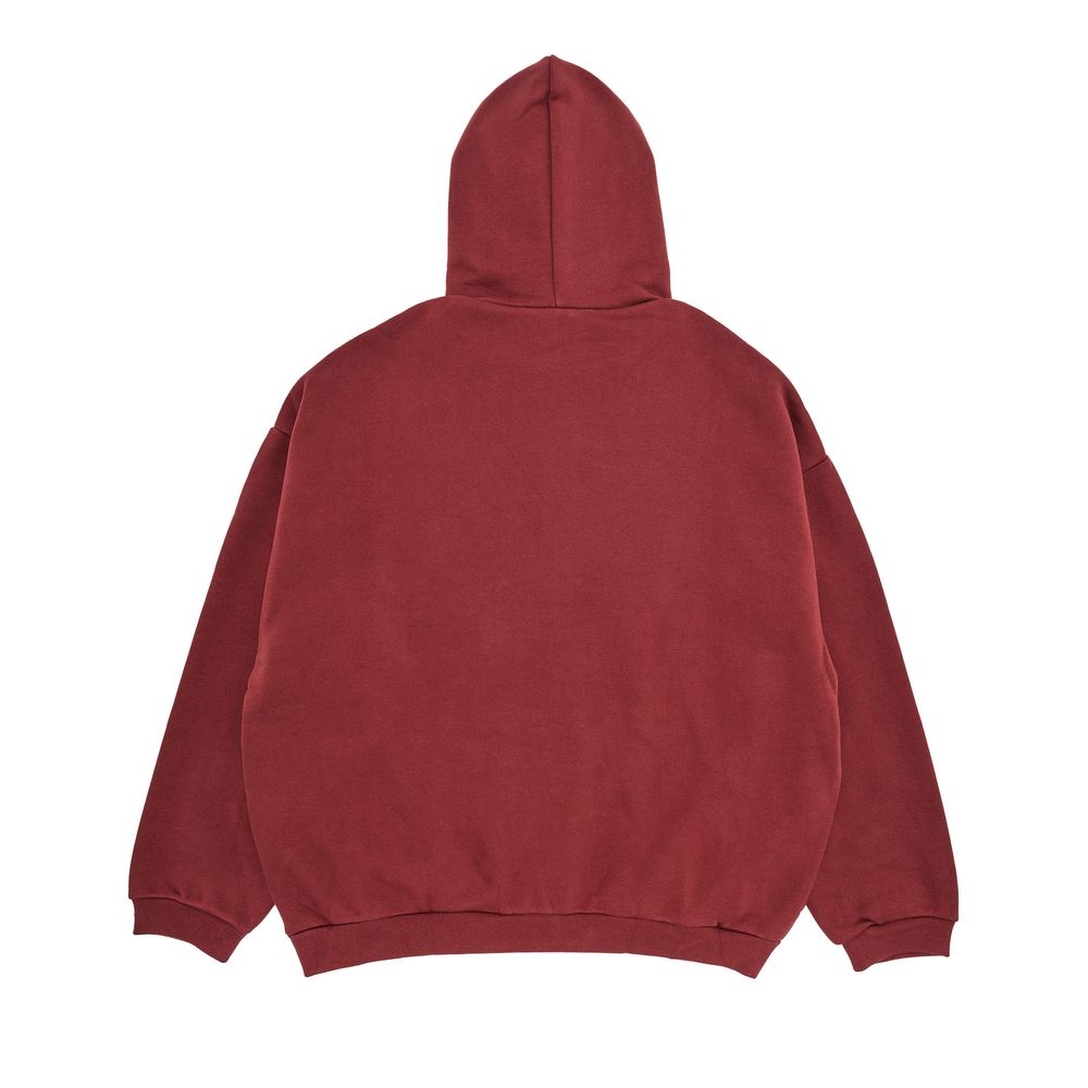 Fear of God Essentials Fleece Hoodie Crimson - Im Your Wardrobe