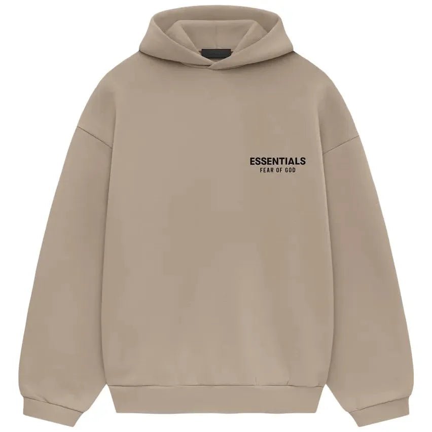 Fear of God Essentials Fleece Hoodie Desert Sand (FW24) - Im Your Wardrobe
