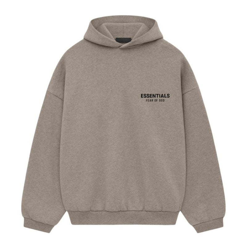 Fear of God Essentials Fleece Hoodie Heather Gray (FW24) - Im Your Wardrobe