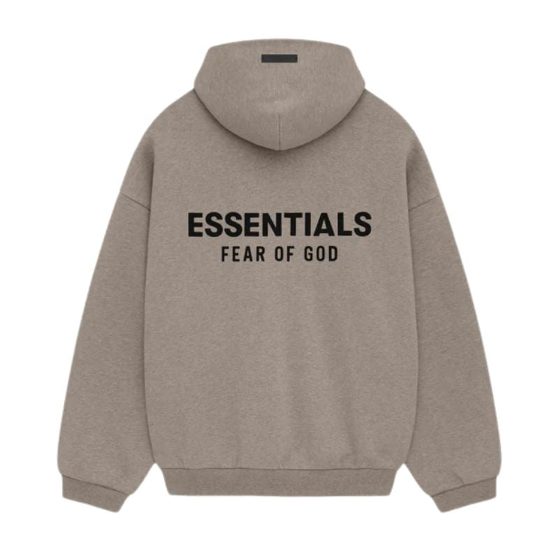 Fear of God Essentials Fleece Hoodie Heather Gray (FW24) - Im Your Wardrobe