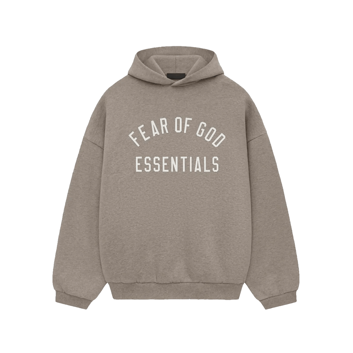 Fear of God Essentials Fleece Hoodie Heather Gray - Im Your Wardrobe