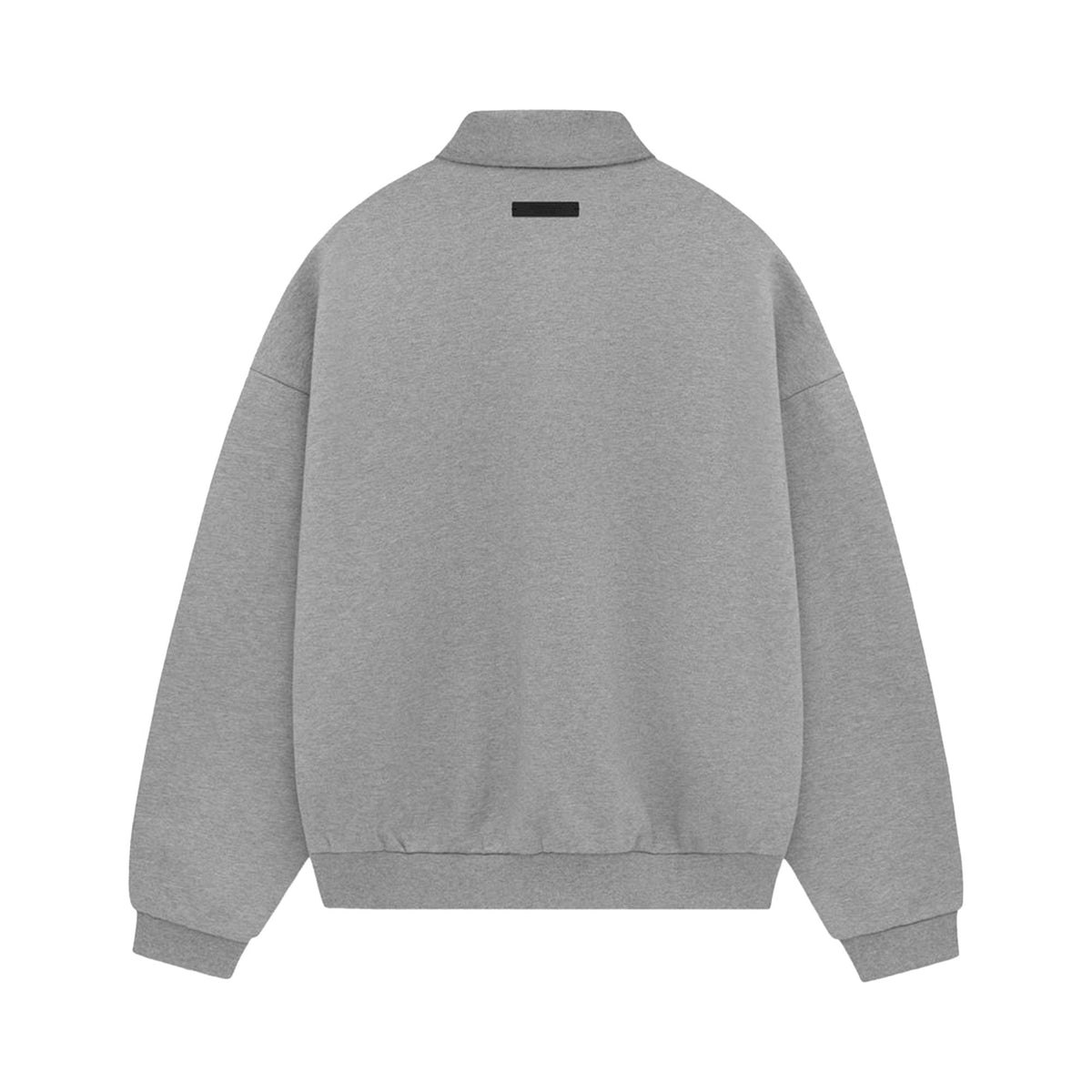 Fear of God Essentials Fleece Polo Dark Heather (FW24) - Im Your Wardrobe