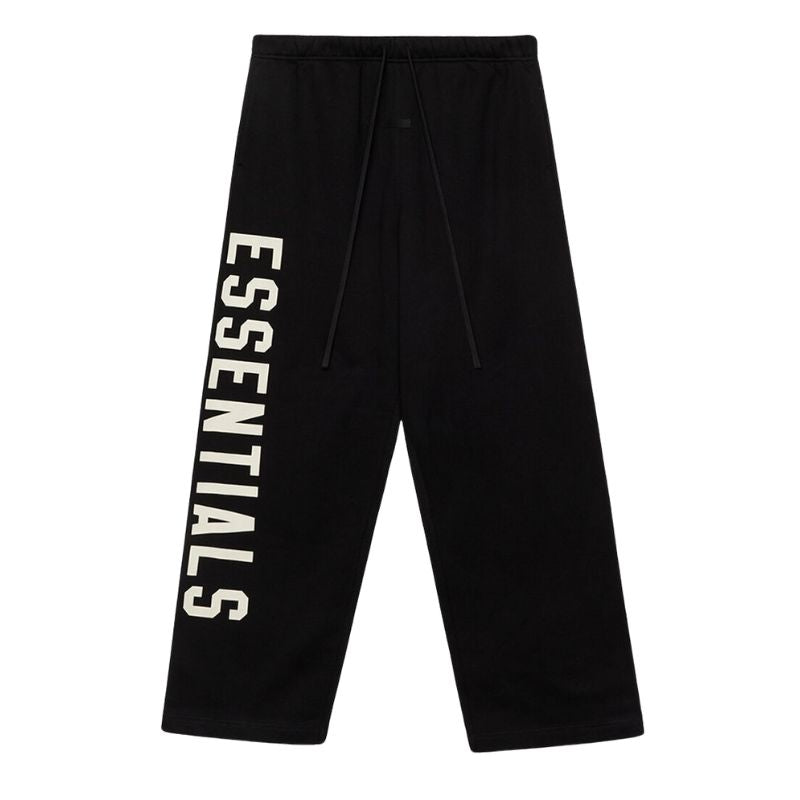 Fear of God Essentials Fleece Relaxed Sweatpant 'Black' (FW24) - Im Your Wardrobe