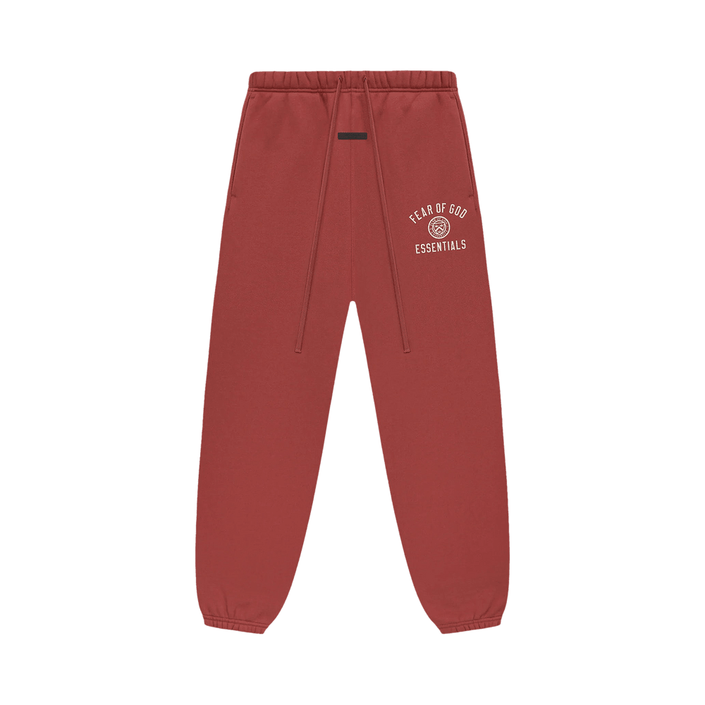 Fear of God Essentials Fleece Sweatpant Crimson Red