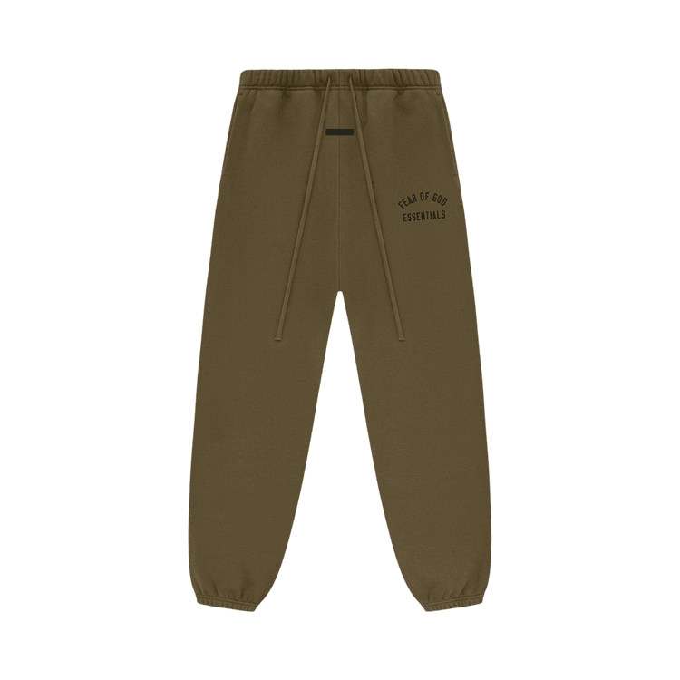 Fear of God Essentials Fleece Sweatpant Olive (FW24) - Im Your Wardrobe