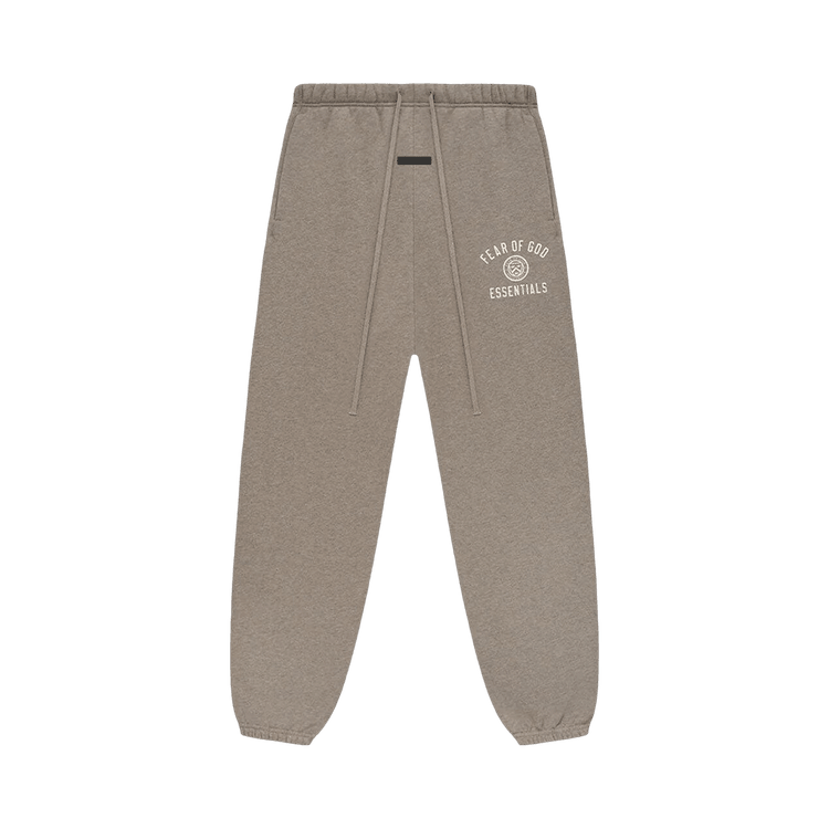 Fear of God Essentials Fleece Sweatpants Heather Grey (FW24) - Im Your Wardrobe