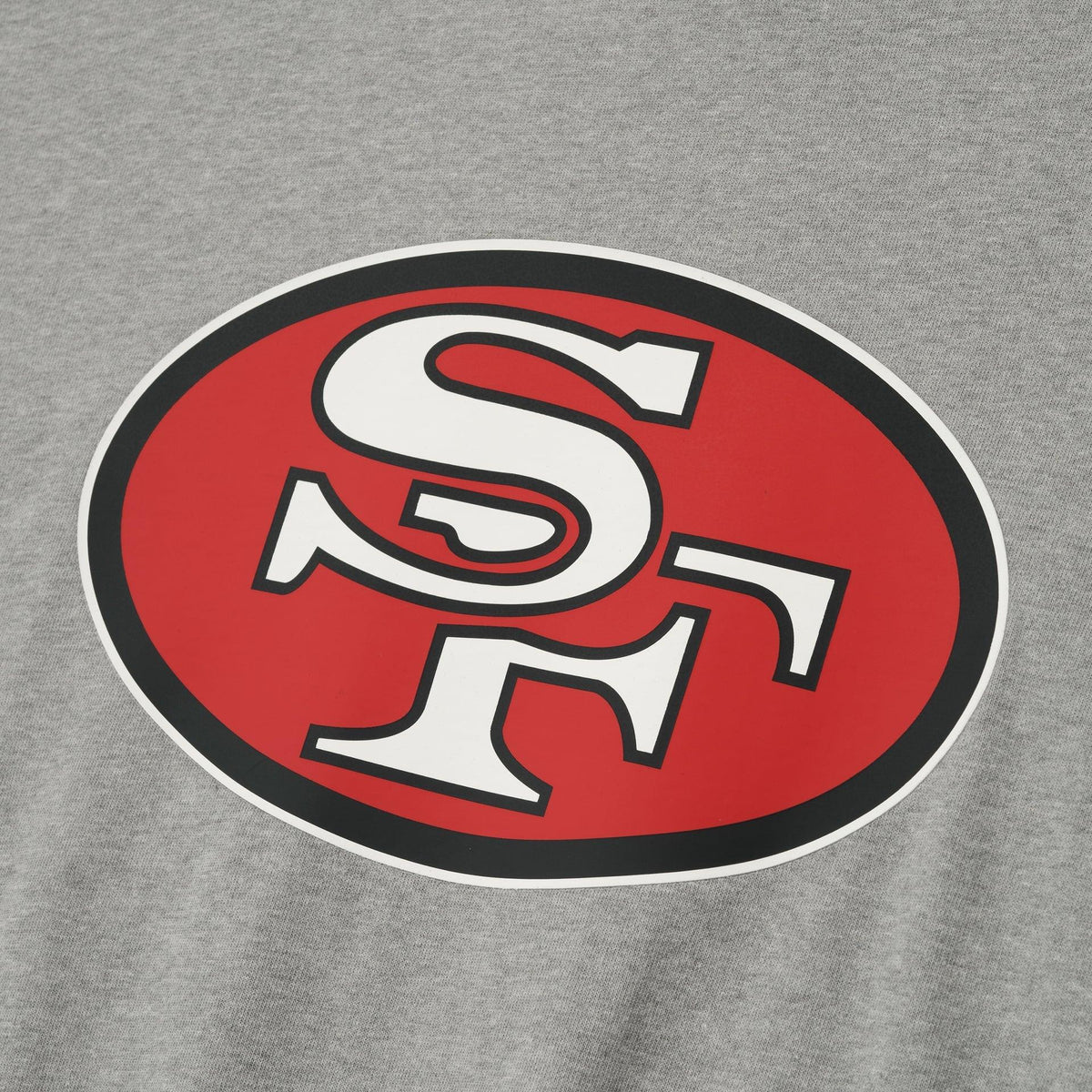 Fear of God Essentials Forty Niners 90s 3/4 Sleeve Football Tee Concrete Heather - Im Your Wardrobe