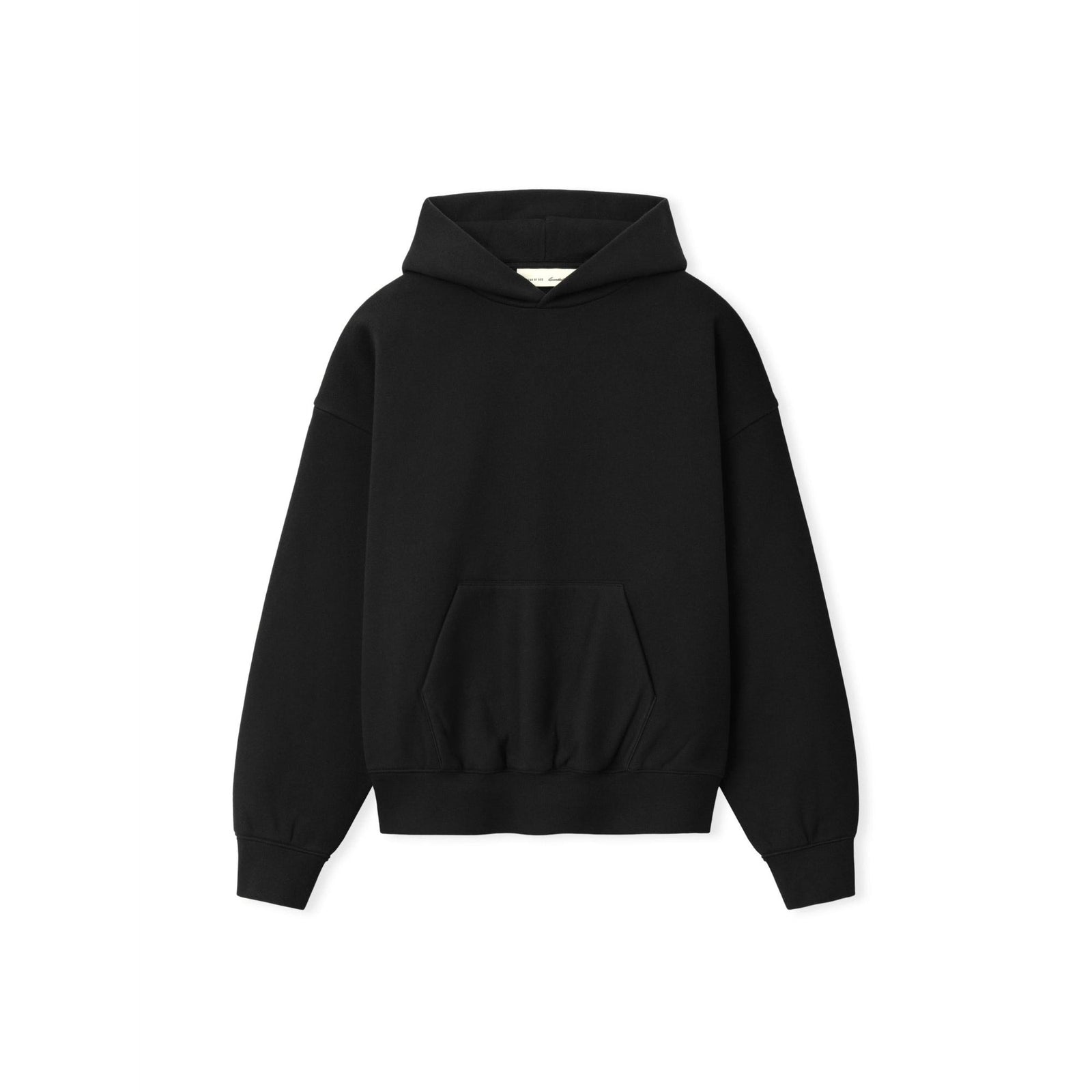Fear of God Essentials FW26 Classic Back Logo Hoodie Black - Im Your Wardrobe
