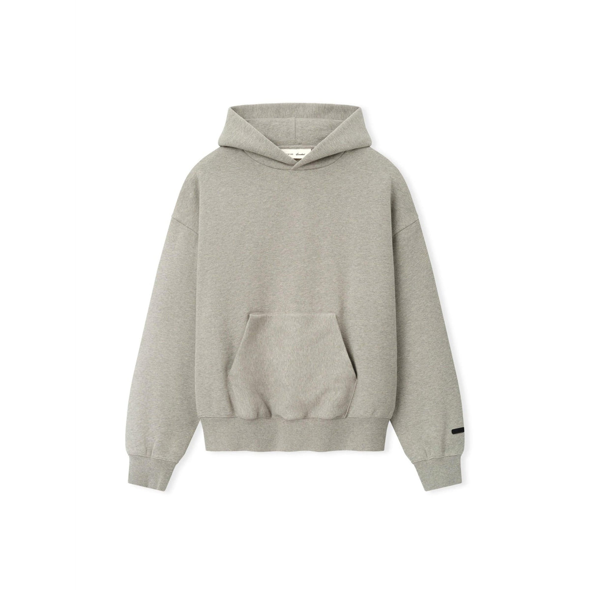 Fear of God Essentials FW26 Classic Back Logo Hoodie Warm Heather - Im Your Wardrobe