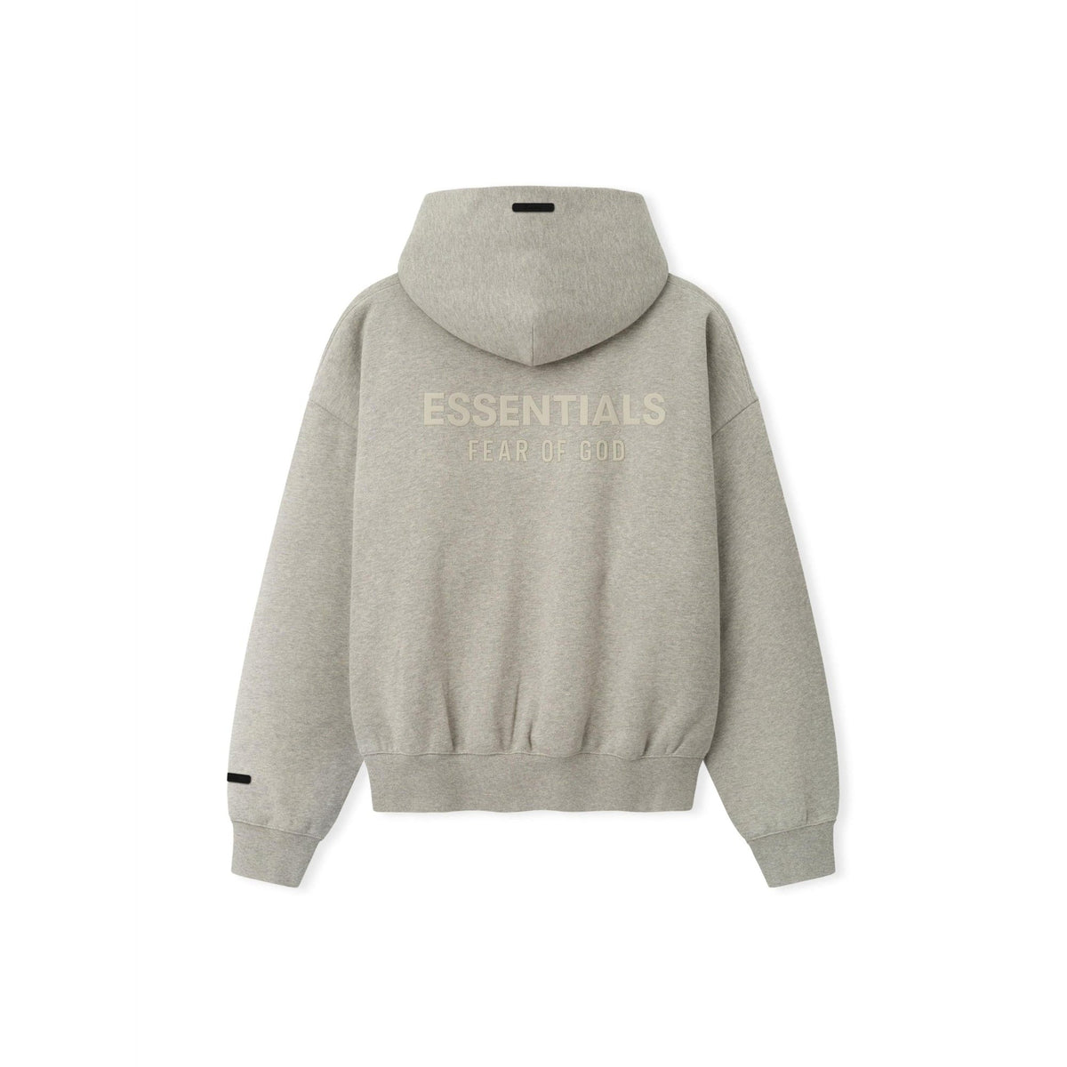 Fear of God Essentials FW26 Classic Back Logo Hoodie Warm Heather - Im Your Wardrobe