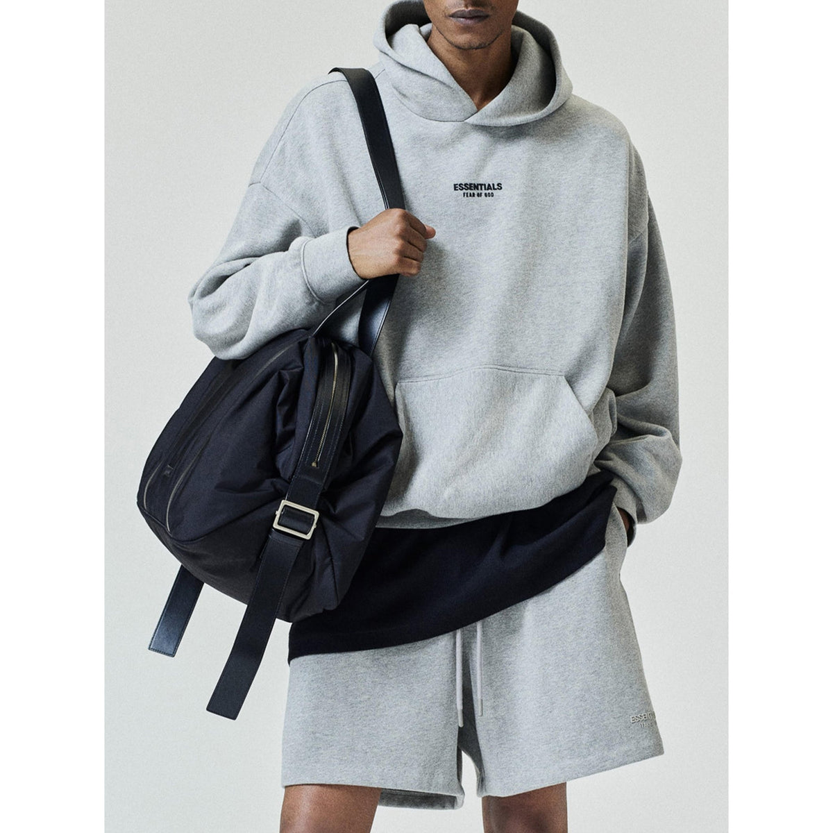 Fear of God Essentials FW26 Classic Hoodie Warm Heather - Im Your Wardrobe