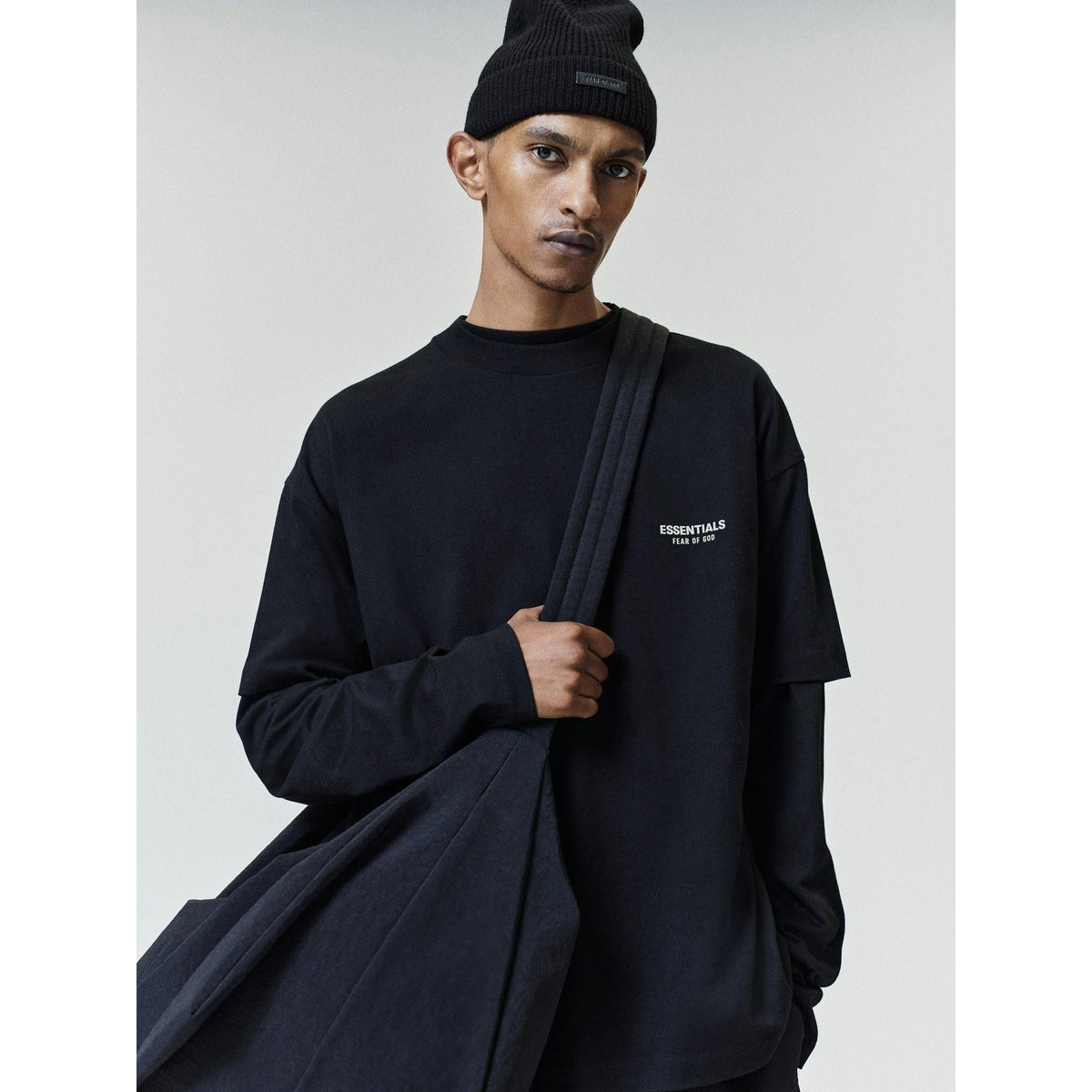 Fear of God Essentials FW26 Classic Tee Black - Im Your Wardrobe