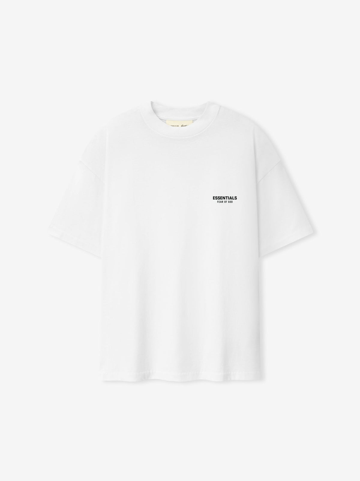 Fear of God Essentials FW26 Classic Tee Bright White - Im Your Wardrobe