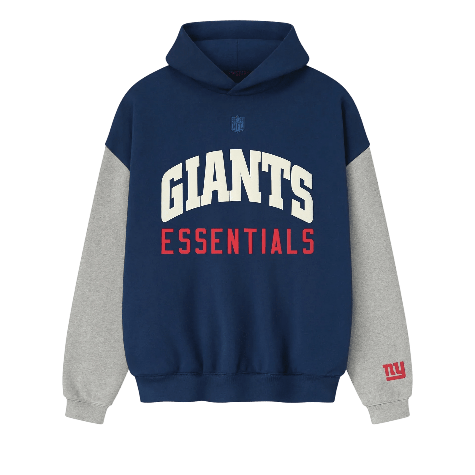 Fear of God Essentials Giants Sport Hoodie Blue Estate/Concrete Heather