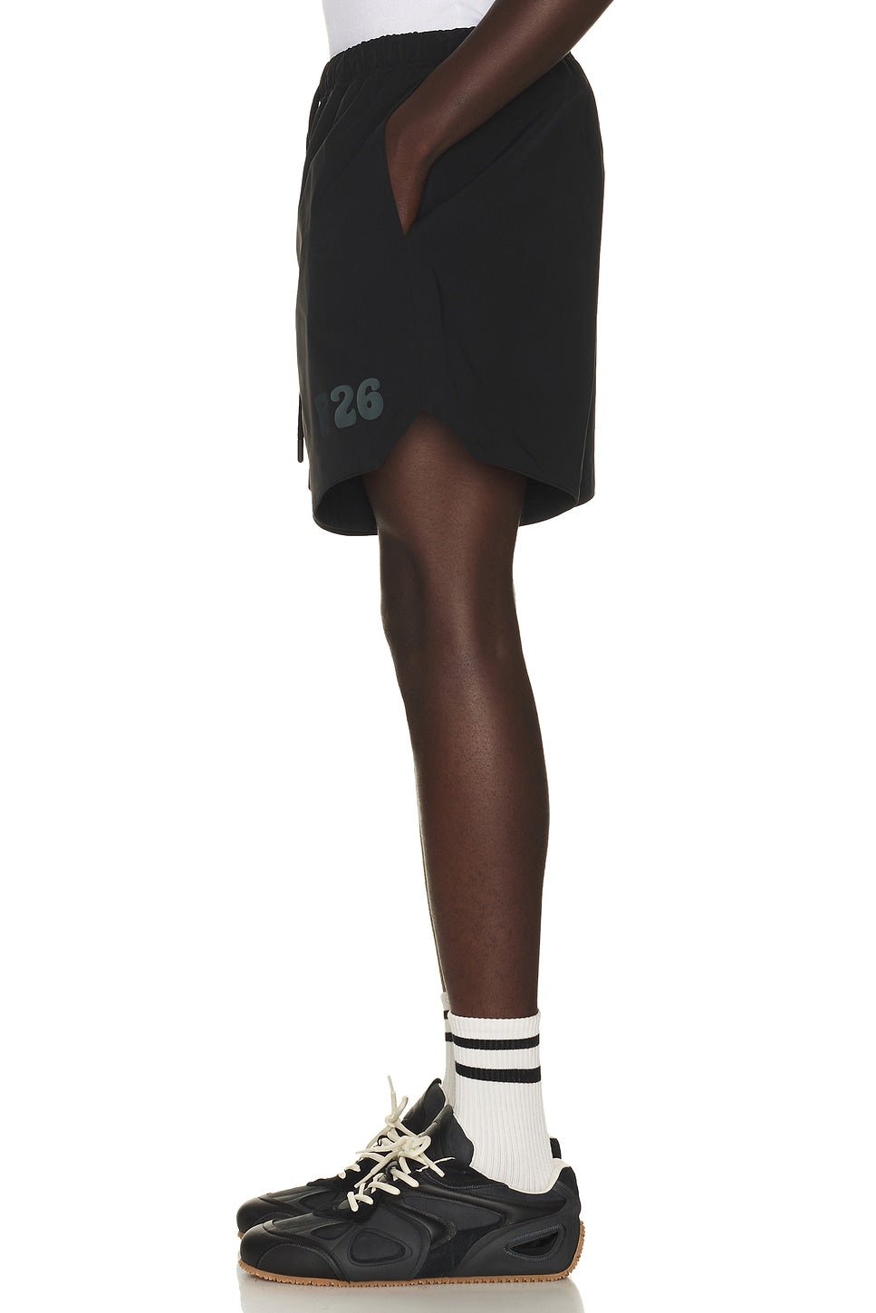 Fear of God Essentials Gym Short Vintage Black - Im Your Wardrobe