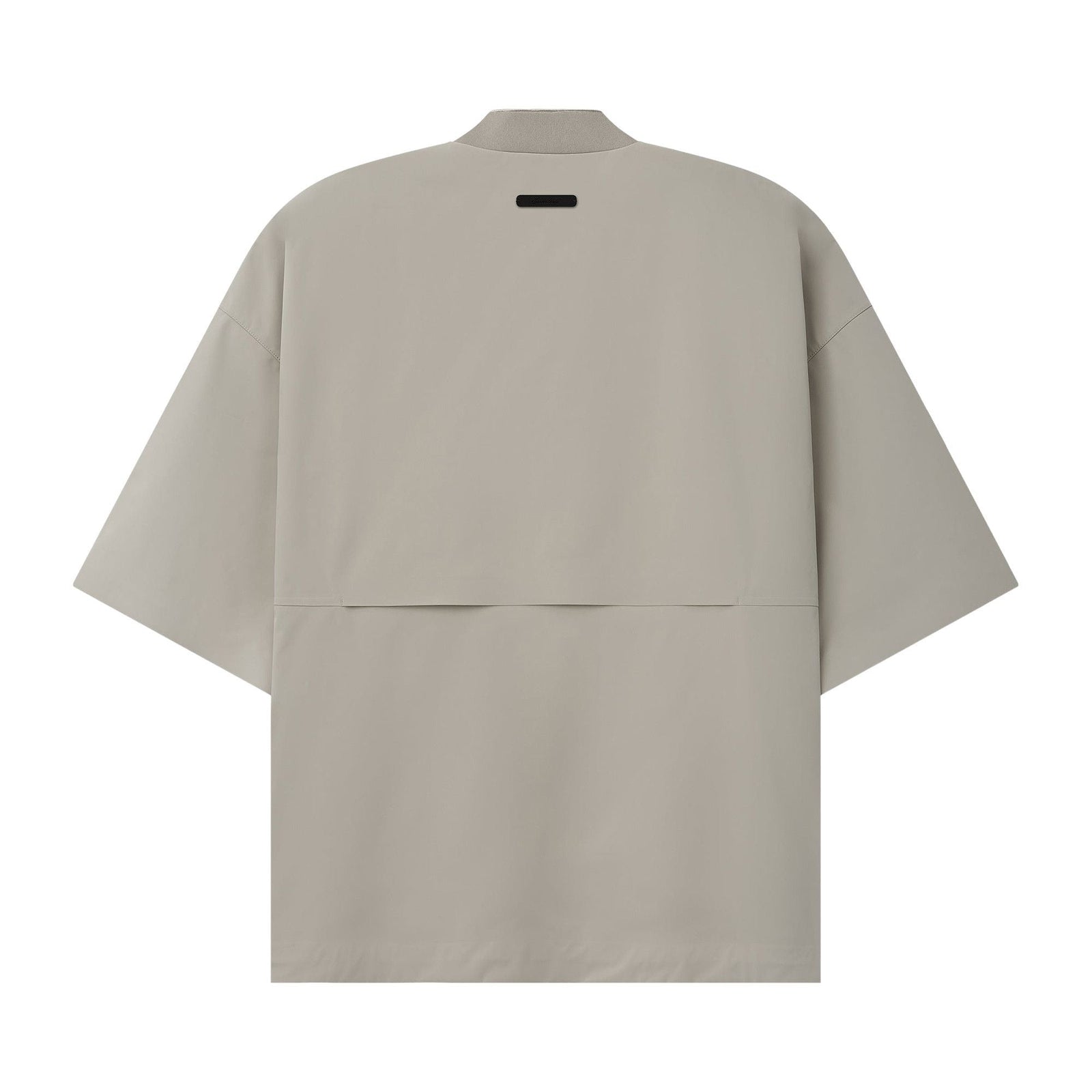 Fear of God Essentials Half Zip Shirt Seal (SS26) - Im Your Wardrobe