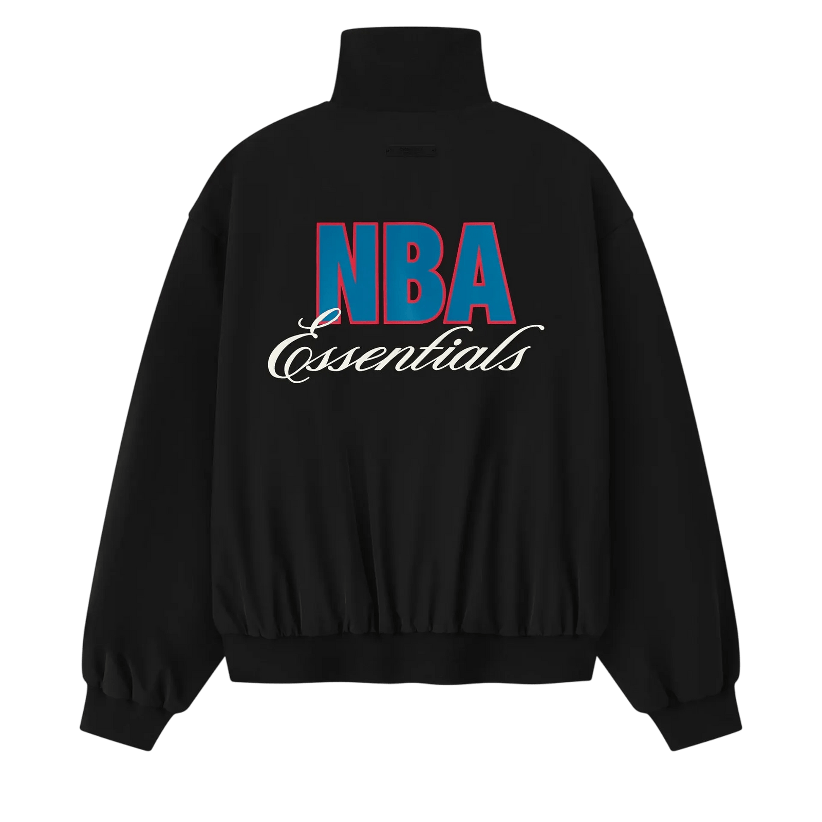 Fear of God Essentials Half Zip Track Jacket Black - Im Your Wardrobe