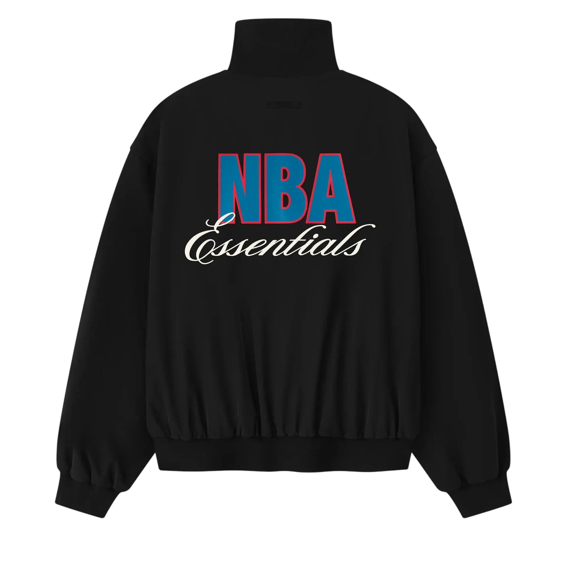 Fear of God Essentials Half Zip Track Jacket Black - Im Your Wardrobe