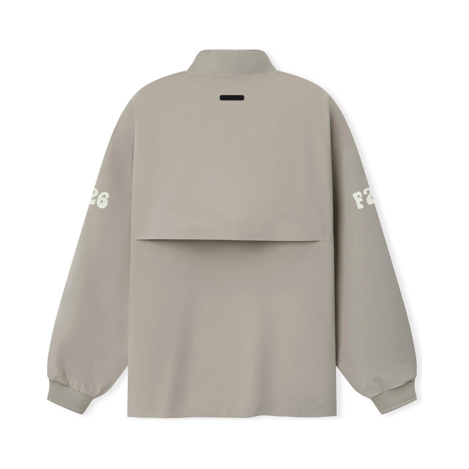 Fear of God Essentials Half Zip Track Jacket Seal - Im Your Wardrobe