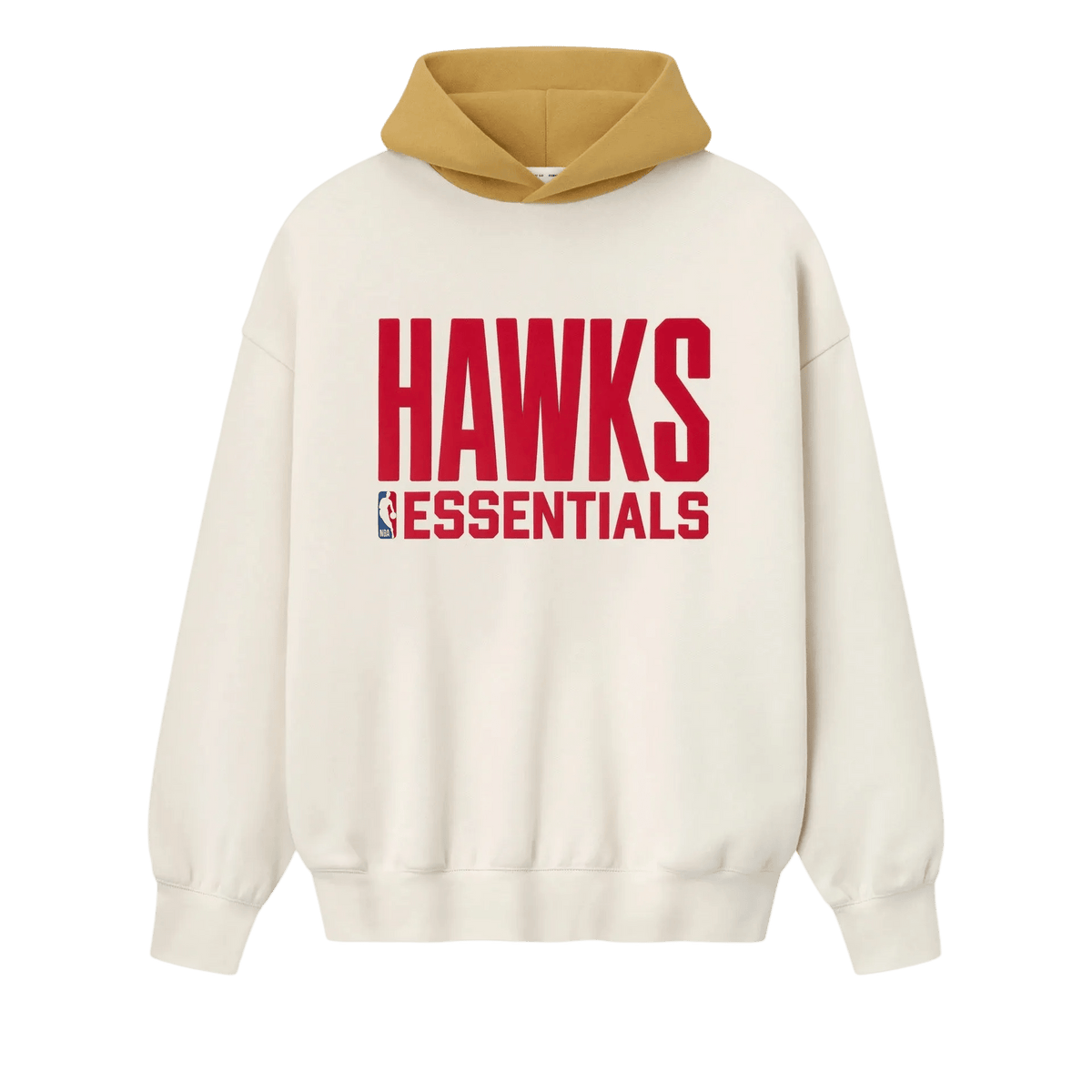 Fear of God Essentials Hawks Sport Hoodie Cream/Caramel Yellow - Im Your Wardrobe