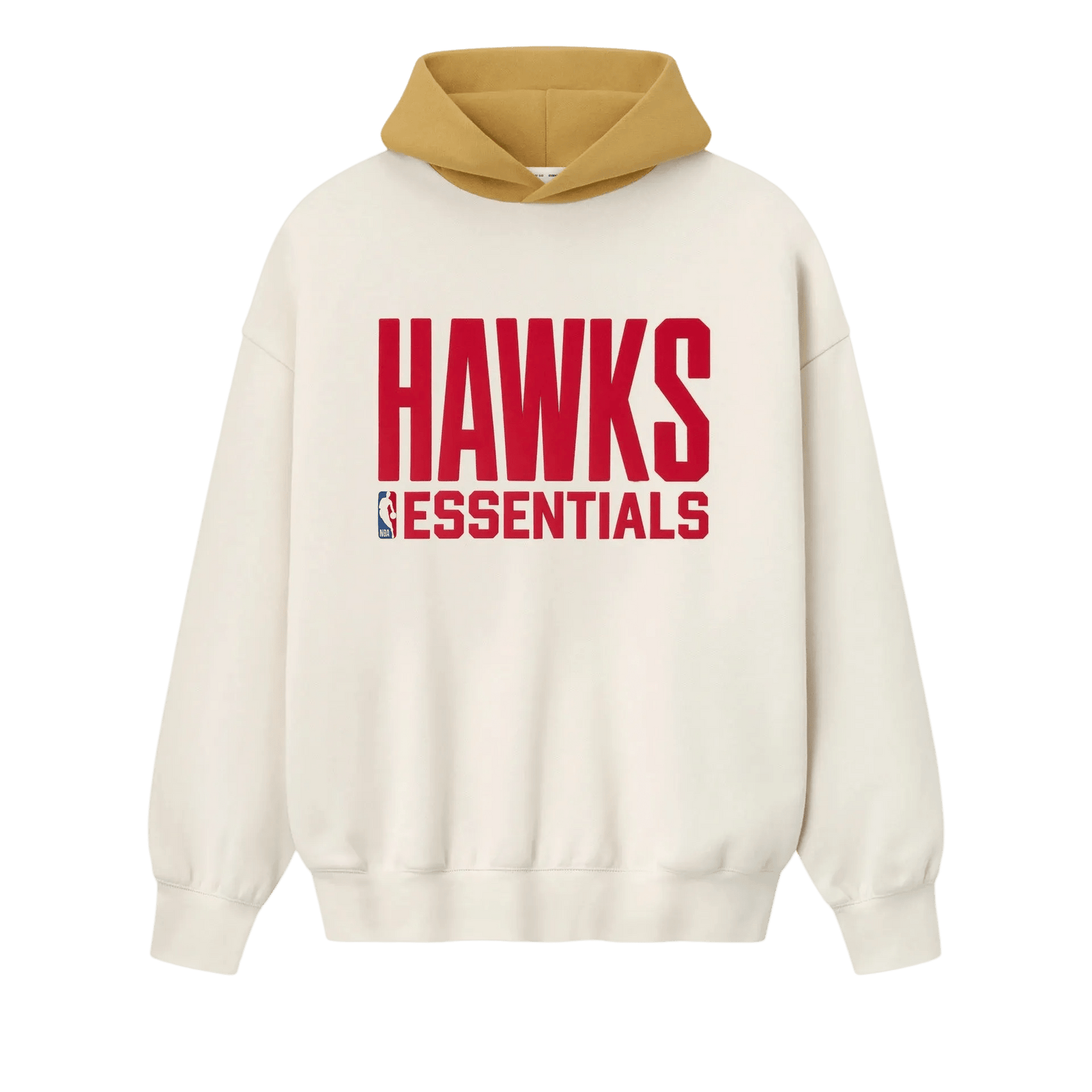 Fear of God Essentials Hawks Sport Hoodie Cream/Caramel Yellow - Im Your Wardrobe