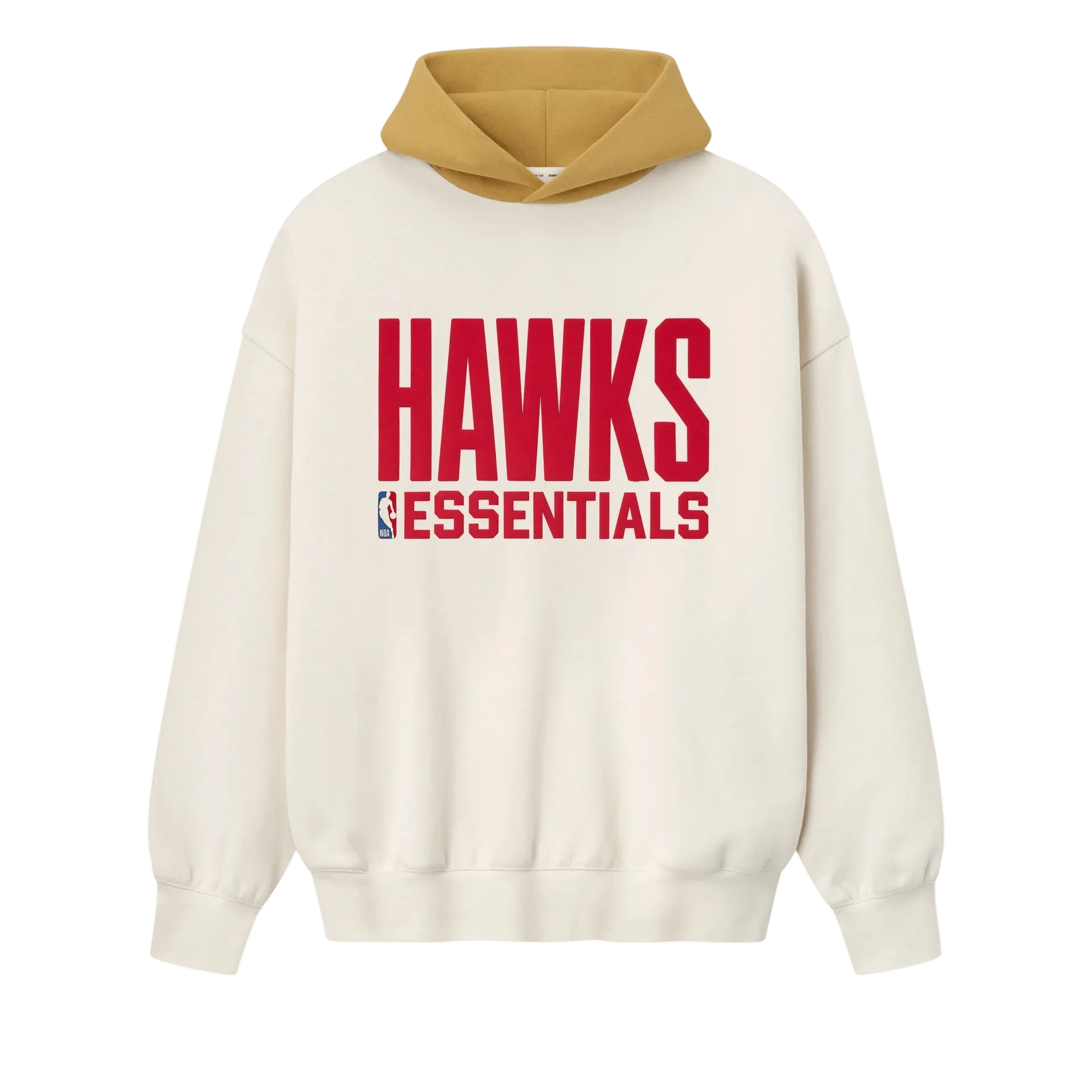 Fear of God Essentials Hawks Sport Hoodie Cream/Caramel Yellow - Im Your Wardrobe