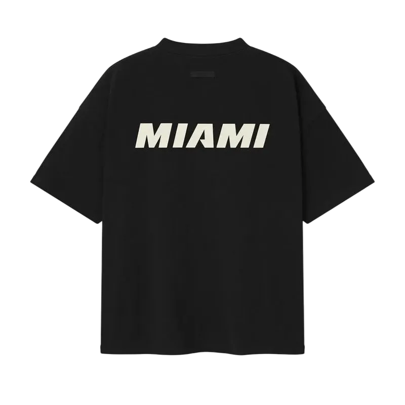 Fear of God Essentials Heat 90s Tee Vintage Black - Im Your Wardrobe