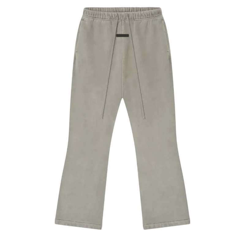 Fear of God Essentials Heavy Fleece Flare Sweatpant Smoke Grey - Im Your Wardrobe