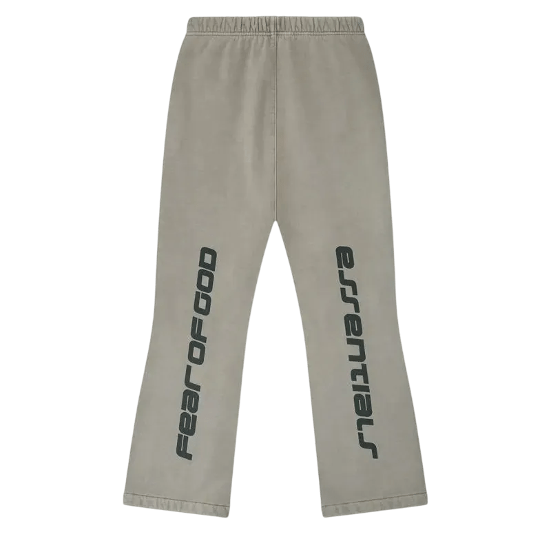Fear of God Essentials Heavy Fleece Flare Sweatpant Smoke Grey - Im Your Wardrobe