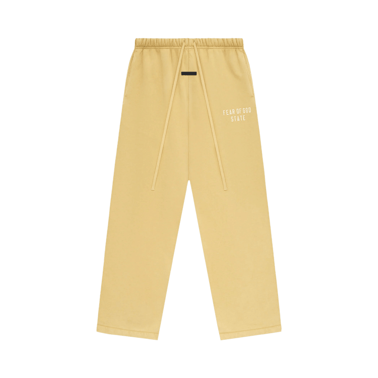 Fear of God Essentials Heavy Fleece Relaxed Sweatpant Amber (FW24) - Im Your Wardrobe