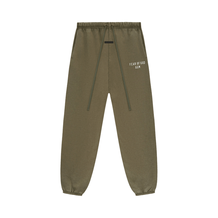 Fear of God Essentials Heavy Fleece Sweatpant Military (FW24) - Im Your Wardrobe