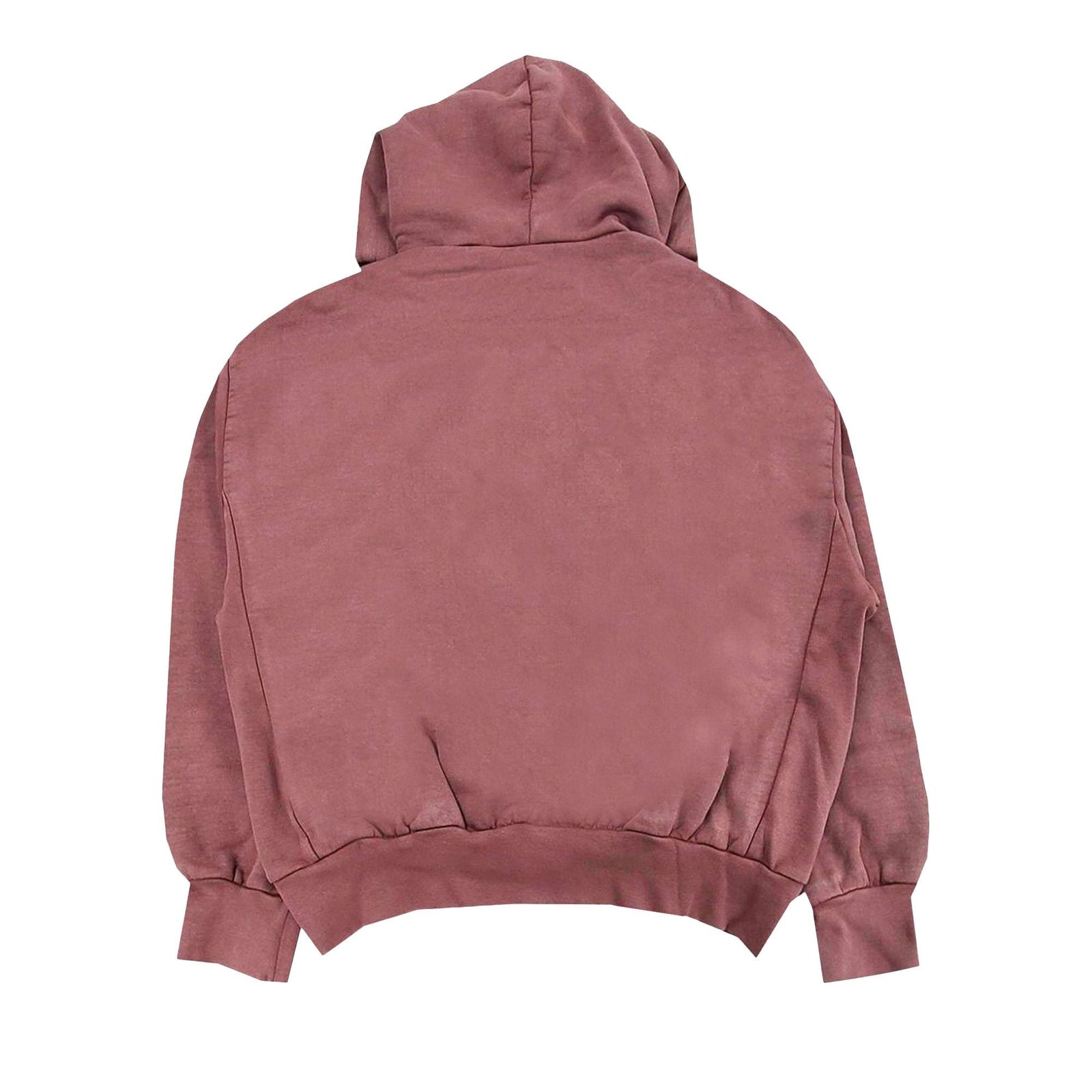 Fear of God Essentials Heavy Fleece Vintage Shrunken Hoodie Crimson (FW24) - Im Your Wardrobe